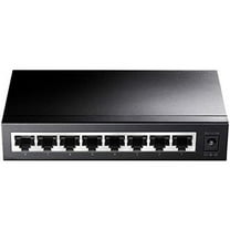Cudy GS108 8 Port Gigabit Unmanaged Ethernet Network Switch , Ethernet Splitter Plug & Play Fanless Metal Design Shielded Ports Traffic Optimization