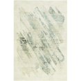thumbnail image 1 of HomeRoots 353875 2 ft. 2 in. x 7 ft. 6 in. Runner Polypropylene Ivory & Grey Area Rug, 1 of 1