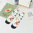 thumbnail image 7 of Pofeuu Dinosaur Print 30cm Socks, Adult Running Hiking Socks for Youth and Adult, 7 of 7