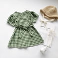 thumbnail image 2 of Bullpiano Baby Girls Dress Toddler Girls' Short Sleeve Dress Princess Dress Summer Beach Wedding Party Dress, 2 of 7