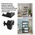 thumbnail image 3 of 20PCS Post Inserts Connectors for Shelf Heavy Duty Shelving Unit - Plastic, Injection Molded, Sturdy & Strong Support, 3 of 7