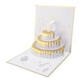 thumbnail image 1 of 3D Birthday Card with Light and Music, Popup Cake Fireworks Design Automatic Playing Greeting Card for Birthday Celebration Gifts, 1 of 7