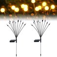 thumbnail image 3 of Muyoka 2pcs Solar Decorativo Starburst Swaying Path Luces al aire libre Impermeable Solar Fairy Lights 10 LED Paisaje Bombillas para jardín Césped Camino Patio Patio Decoraciones Muyoka Hogar, 3 of 6