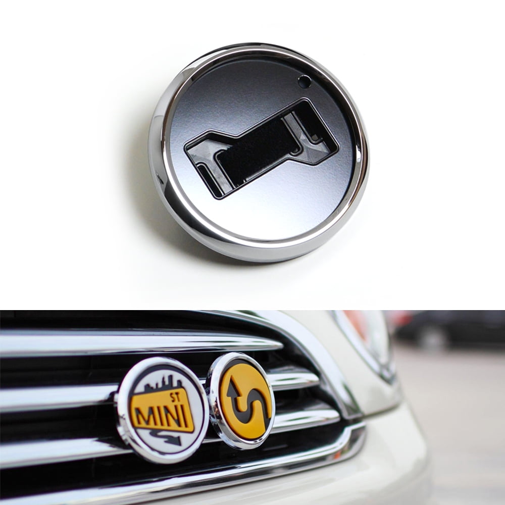 GOBADGES Chrome Grill Badge Holder / Universal Fit / No Tools