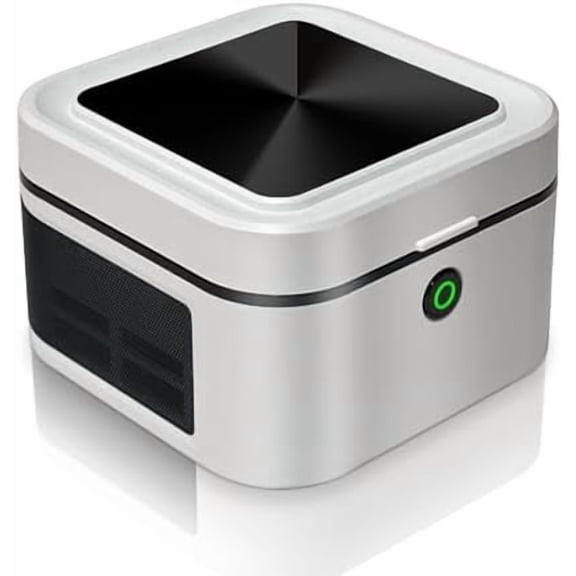 Multifunctional Smokeless Ashtray with HEPA Filter,Portable Rechargeable Ashtray for Office Home Room Car (White)$$Home Decor, Kitchen, & Other