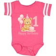thumbnail image 3 of Inktastic Cute Teddy Bear 1st Birthday Party Boys or Girls Baby Bodysuit, 3 of 5