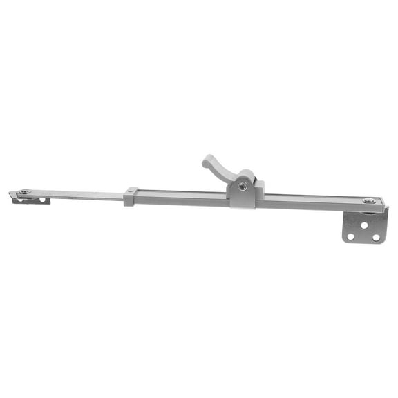 LITINKIMI Adjustable Window Stay Silver Aluminum Alloy Telescopic Rod 1Pcs For Home