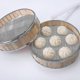 thumbnail image 3 of Kitchen Household Buns Thickened Non-stick High Temperature Resistant White Round Food Grade Silicone Steamer Cloth White 2pcs Banmo, 3 of 4
