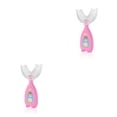 thumbnail image 4 of Wosthever Cepillo de dientes portátil de silicona en forma de U para niños pequeños, cepillo de dientes de doble cara para entrenamiento de Type5 NO5, 4 of 6