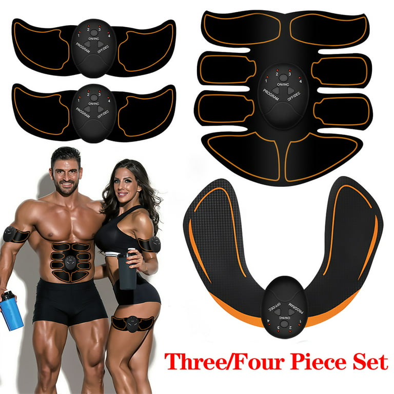 lære kugle tyran Abs Stimulator Ultimate Muscle Trainer Toner, EMS Abdominal Toning Belt for  Men and Women, Arm and Leg Trainer, Office, Home Gym Fitness Equipment -  Walmart.com