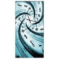 thumbnail image 1 of DesignArt Time Vortex Spiral Large Wall Clock, 1 of 2