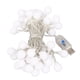 thumbnail image 4 of Guirnalda de Luces LED Navideñas Impermeable USB de Colores Cálidas para Interiores 8 Modos Guirnalda de Luces Multicolor Luces Centelleantes con Mando a Distancia y, 4 of 8
