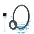 thumbnail image 1 of Protective Rings Seal Gaskets Replacement Set for Monsieur Cuisine Plus SKMK 1200 C3/D4/E5 Mixers Accessories, 1 of 6