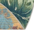 thumbnail image 3 of Unique Loom Outdoor Botanical Collection Area Rug - Kula (5' 3" x 8' Oval Multi/Gray), 3 of 8