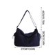 thumbnail image 3 of Women's Solid Color Crossbody Bag Commute Shoulder Bag Multi-Pocket Lightweight Casual Large Capacity Versatile Nylon Bag, 3 of 7