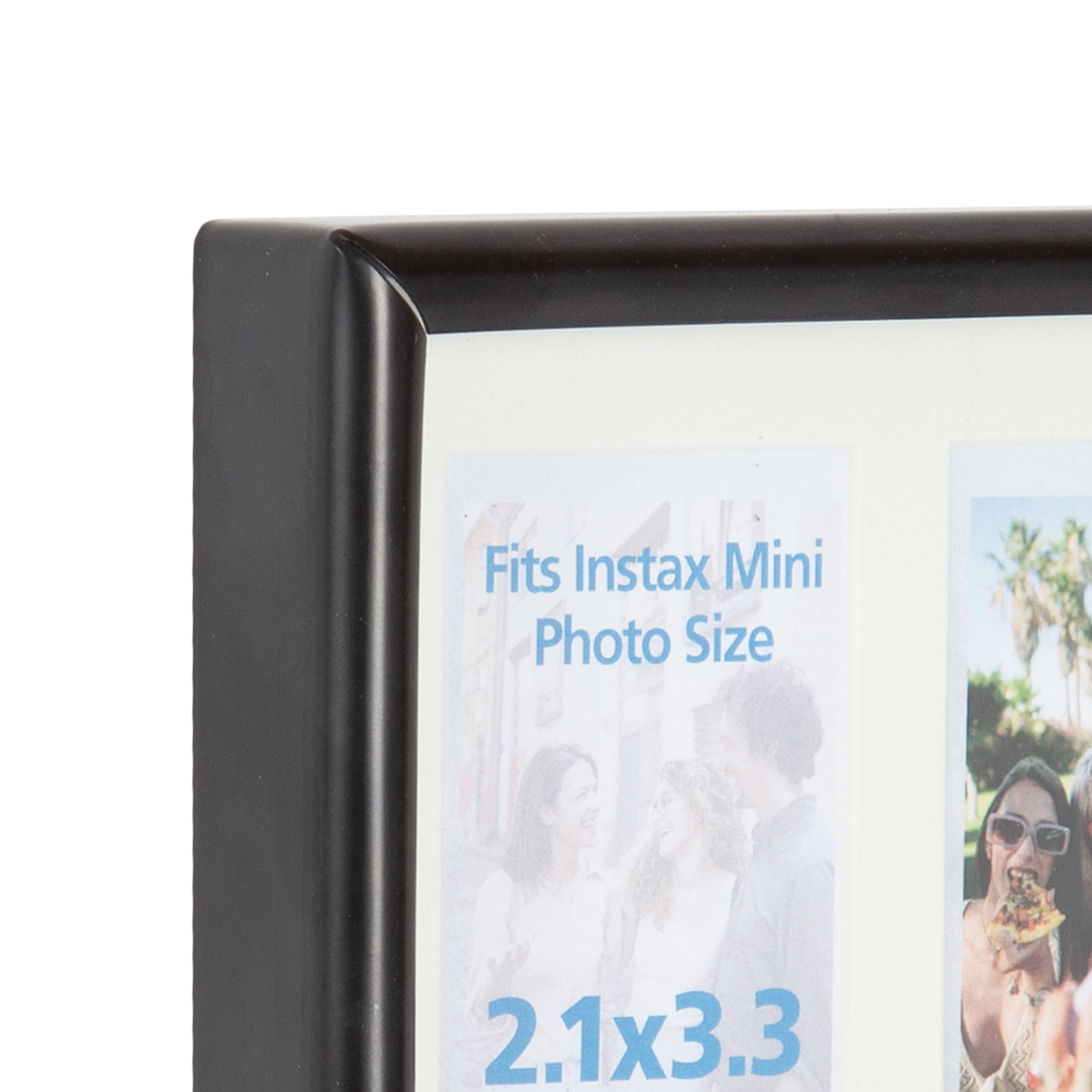 Mainstays – Instax Mini Picture Frame – Black Gallery 3 Photo Tabletop Photo Frame