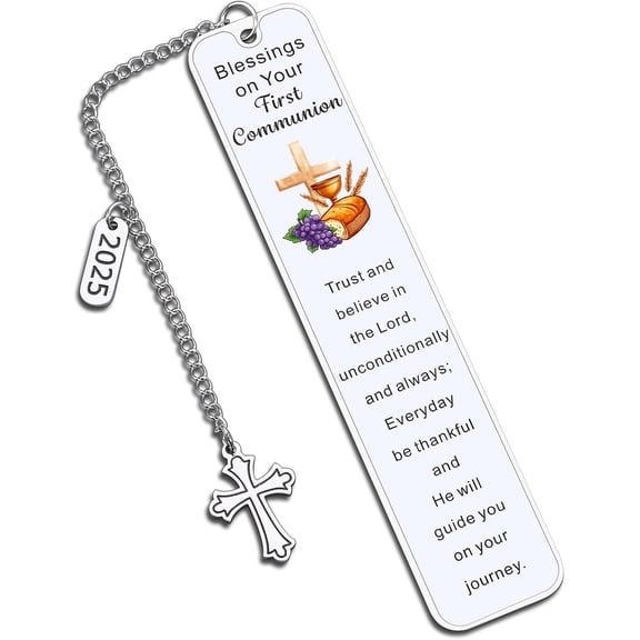 Baptism Gifts 2025 Baptism Gifts for Women Men Baptism Bookmark Christian Gifts for Teens Confirmation Gifts for Teen Bible Accessories First Communion Birthday Easter
