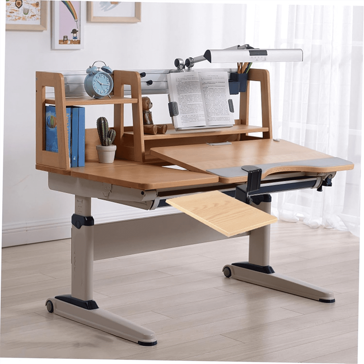 Keyboard Monitor Arm, Monitor Stand ,Sliding Drawer Tray, Monitor Mount Stands, Computer Laptop Arm