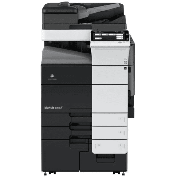 Restored Konica Minolta bizhub C659 Color Laser Multifunction Printer Copier Scanner 65 PPM Duplex Network