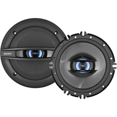 Sony 6.5" 190W GTF Series Full Range 2-Way Coaxial Speakers (Pair of Speakers)