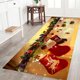 thumbnail image 5 of Alfombra navideña con adorno, diseño novedoso, antideslizante, con reborde, ideal para oficina o dormitorio. Estilo 4 40x120cm, 5 of 9