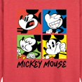 thumbnail image 2 of Disney - Mickey Colorblock - Women's Lightweight French Terry Pullover, 2 of 5