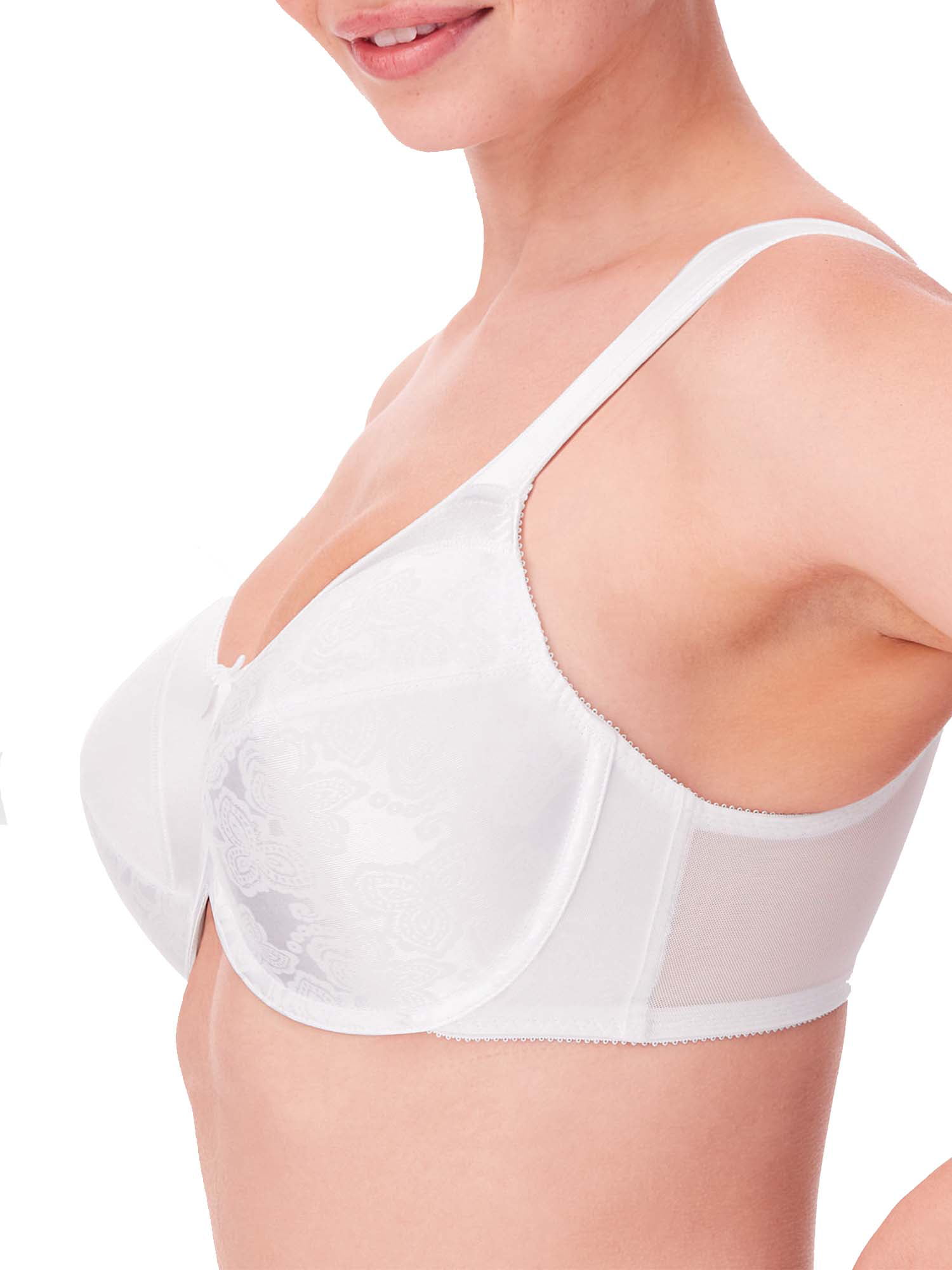 Bali womens Passion For Comfort Minimizer Underwire Bra, WHITE, 38C,  price tracker / tracking,  price history charts,  price  watches,  price drop alerts
