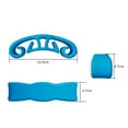 thumbnail image 5 of Shoreew Grocery Bag Carrier Heavy Duty Plastic Bag Organizer Rack Weak Hands Pain Relief Bag Grabbers for Mommy Shopping Bags Groceries Clothing, 5 of 7