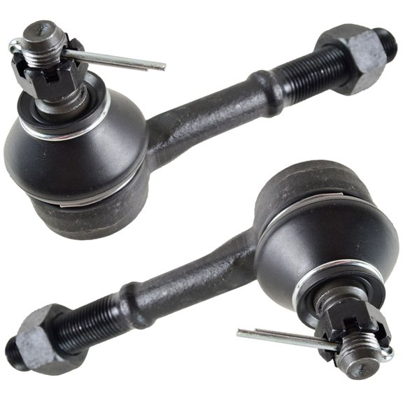 TRQ Front Inner Tie Rod Set Fits Select 1994 Nissan D21 1993-1995 Pathfinder 1995-1997 Pickup