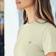 thumbnail image 5 of Dalix Lil Smile Everyday Tee Lightweight Short Sleeve Summer Shirt Womens in Chartreuse XL X-Large, 5 of 5
