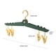 thumbnail image 2 of Percha plegable portátil con 4 pinzas | Gancho resistente al viento para viajes y acampadas | Tendedero compacto para calcetines, ropa de bebé y prendas delicadas, 2 of 2