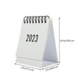 thumbnail image 2 of Calendar Small Desk Calendar Simple Desk Coil Calendar Office Paper Calendar, 2 of 9