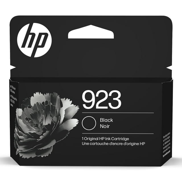 Cartucho de tinta HP 923 negro OfficeJet 8120, OfficeJet Pro 8130