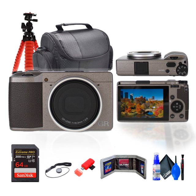 Ricoh Appareil Photo Numérique GR III Diary Edition avec Accessoires