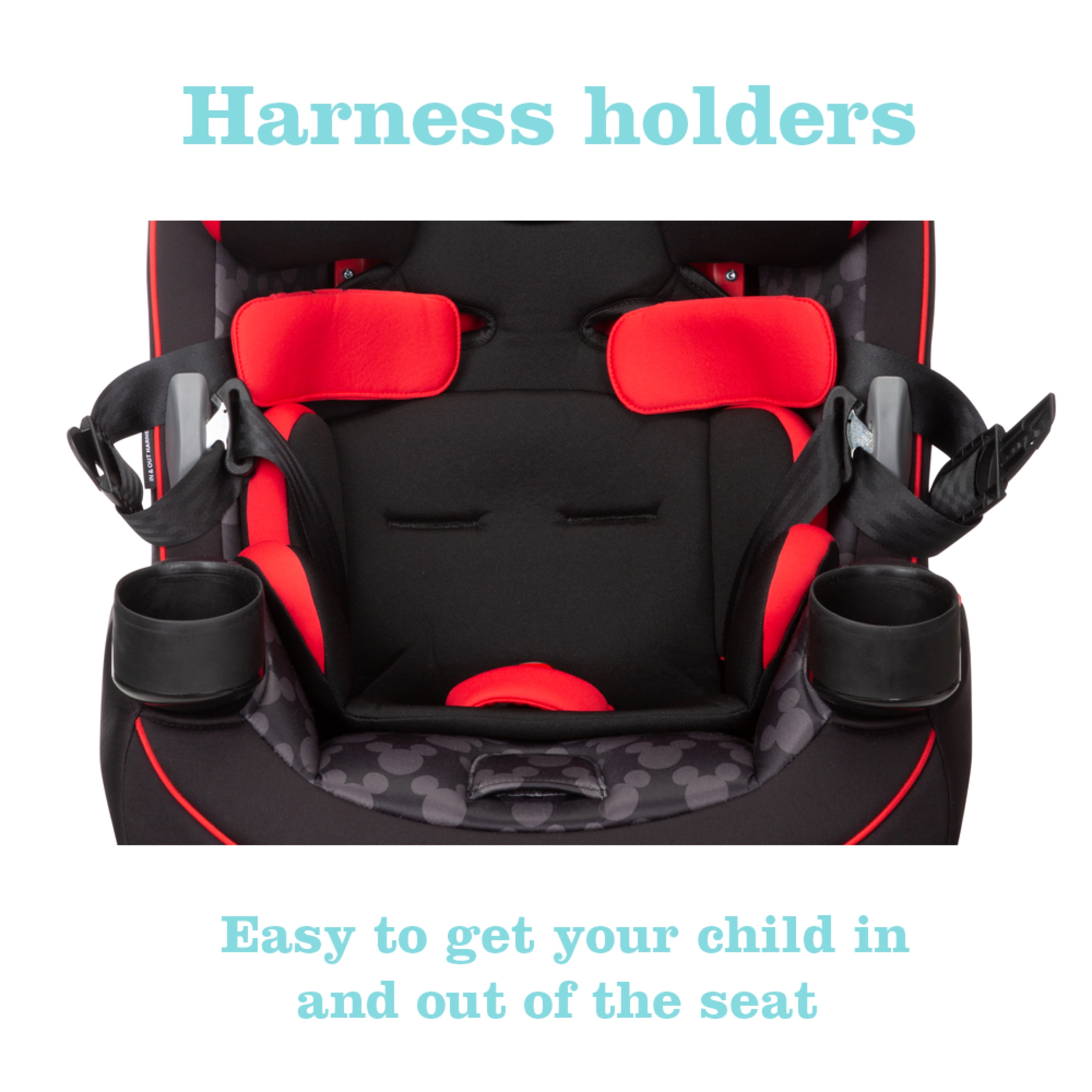 Disney Baby Grow and Go All-in-One Convertible Car Seat, Simply Mickey, Infant & Toddler, Unisex