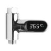 Shower Thermometer LED Digital Display 0~100鈩?360 Degree Rotating Screen
