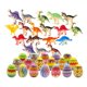 thumbnail image 3 of 32 huevos de Pascua rellenos de juguetes, rellenos de cestas, huevos de Pascua precargados con dinosaurio para regalos de vacaciones para niños Zulema Huevos de Pascua precargados, 3 of 8