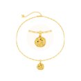 thumbnail image 1 of Gold Sculptural Zodiac Sign Pendant Necklace Set, 1 of 5