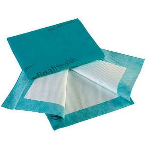 Cardinal Health Premium Disposable Underpad, Maximum Absorbency, 24 x 36 Inch
