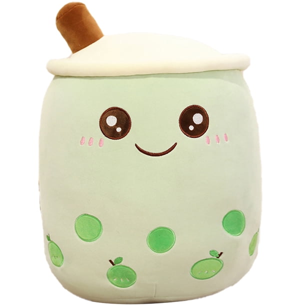 Juguete De Peluche De Té De Burbujas De 24Cm/ 35Cm, Muñeco Suave De Té De La Leche, Almohada Con Forma De Taza De Té, Cojín, Juguetes Para Niños, Regalo De Cumpleaños sonducket FN007163-07