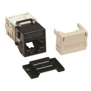 Commscope/Uniprise UNJ10G-BK Ultra 10 Cat6a Information Outlet / Modular Jack, Black (Alternate P/N 760149922)