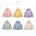 thumbnail image 3 of Eternatastic Kids Boy Girl Hooded Down Jacket Winter Puffer Jackets Coats Light Weight Padded Outerwear, 3 of 7