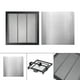 thumbnail image 5 of Herramientas de equipamiento de tablero de de , soporte de tablero de rejilla de protección de escritorio con letras de Metal para tallado - con , 11.81x7.87x0.87 11.81x7.87x0.87 pulgadas Yotijar placa de panal, 5 of 7
