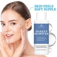 thumbnail image 1 of Desmaquillante para pieles sensibles | Limpiador 3 en 1 suave y no irritante | Desmaquillante de rostro y ojos | Fórmula de aminoácidos hidratantes | Extractos nutritivos | 100 ml de agua limpiadora, 1 of 6
