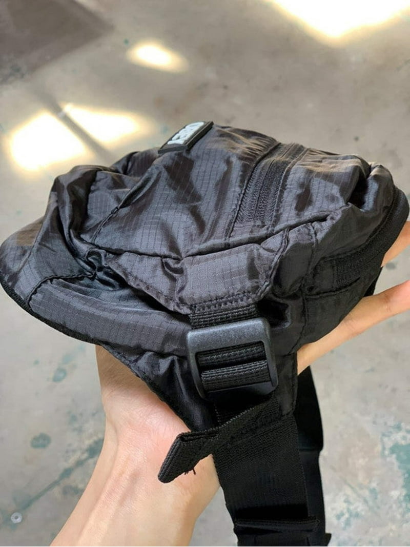 Obey Commuter Waist Bag Black 100010126 - Walmart.com