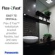 thumbnail image 5 of Ventilador Panasonic FV-0511VQC1 WhisperSense DC 50-80-110 CFM Blanco, 5 of 7