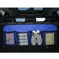 thumbnail image 3 of Yeacher Auto Car Organizer Trunk Back Seat Universal Storage Bag Mesh Net Pocket Blue, 3 of 7