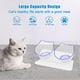 thumbnail image 5 of Cuenco para gatos inclinado con soporte para protección del cuello y comedero elevado para agua y comida para mascotas, 5 of 5