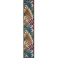 thumbnail image 3 of Nourison Aloha Indoor/Outdoor Tropical Botanical Multicolor 2'3" x 12' Area Rug, (12' x Runner), 3 of 9