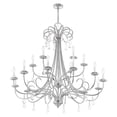 thumbnail image 3 of Livex Lighting Daphne 18 Light Foyer Chandelier in Polished Chrome, 3 of 10